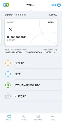 Ripple кошелек Totalcoin