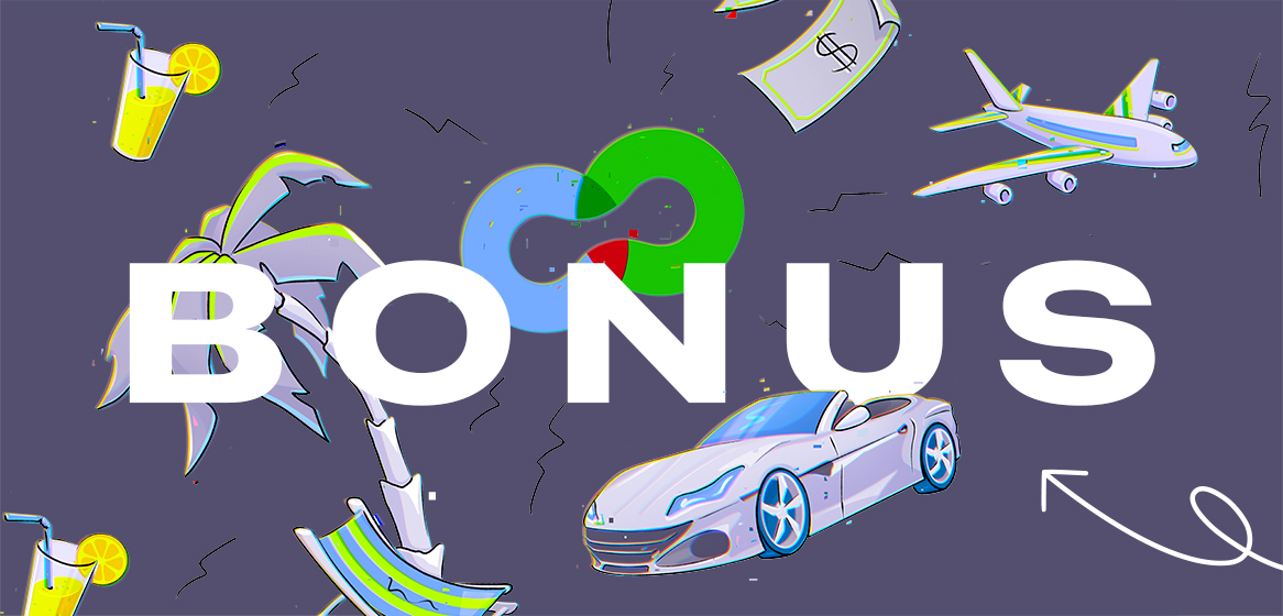 100% bonus on your first deposit
